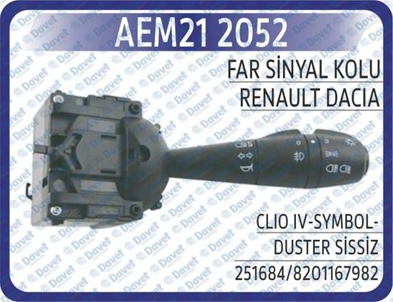 AEM 212052 Far Sinyal Kolu Clio Iv-Symbol-Duster Sissiz
